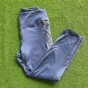 VS Pink Velvet Pocket Leggings